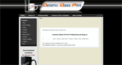 Desktop Screenshot of ceramicglassprint.co.za